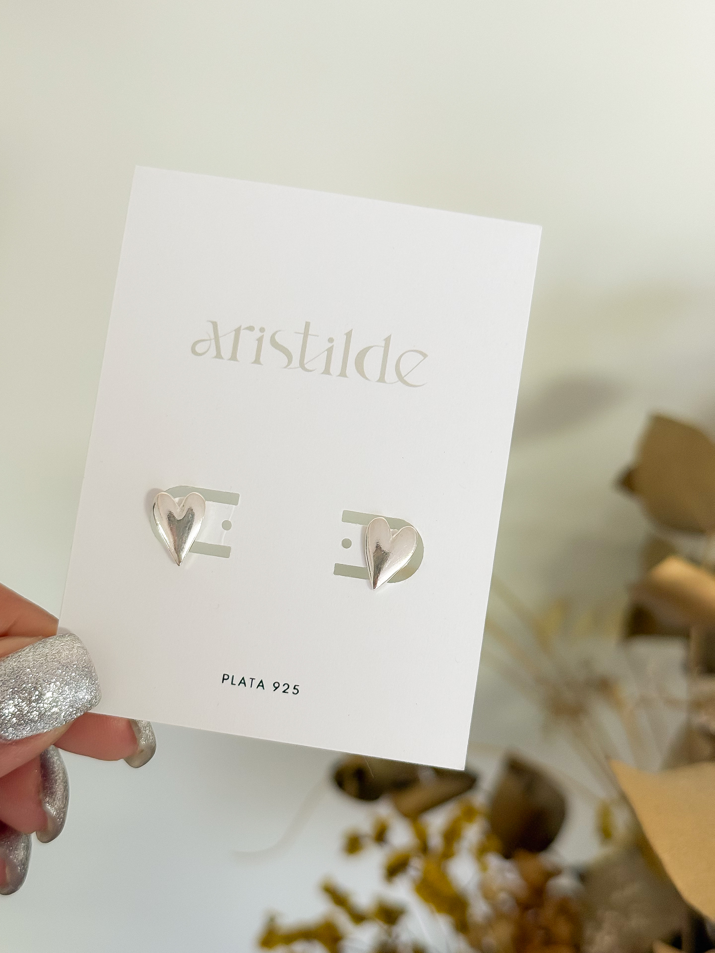 Caravanas LOVE | plata 925