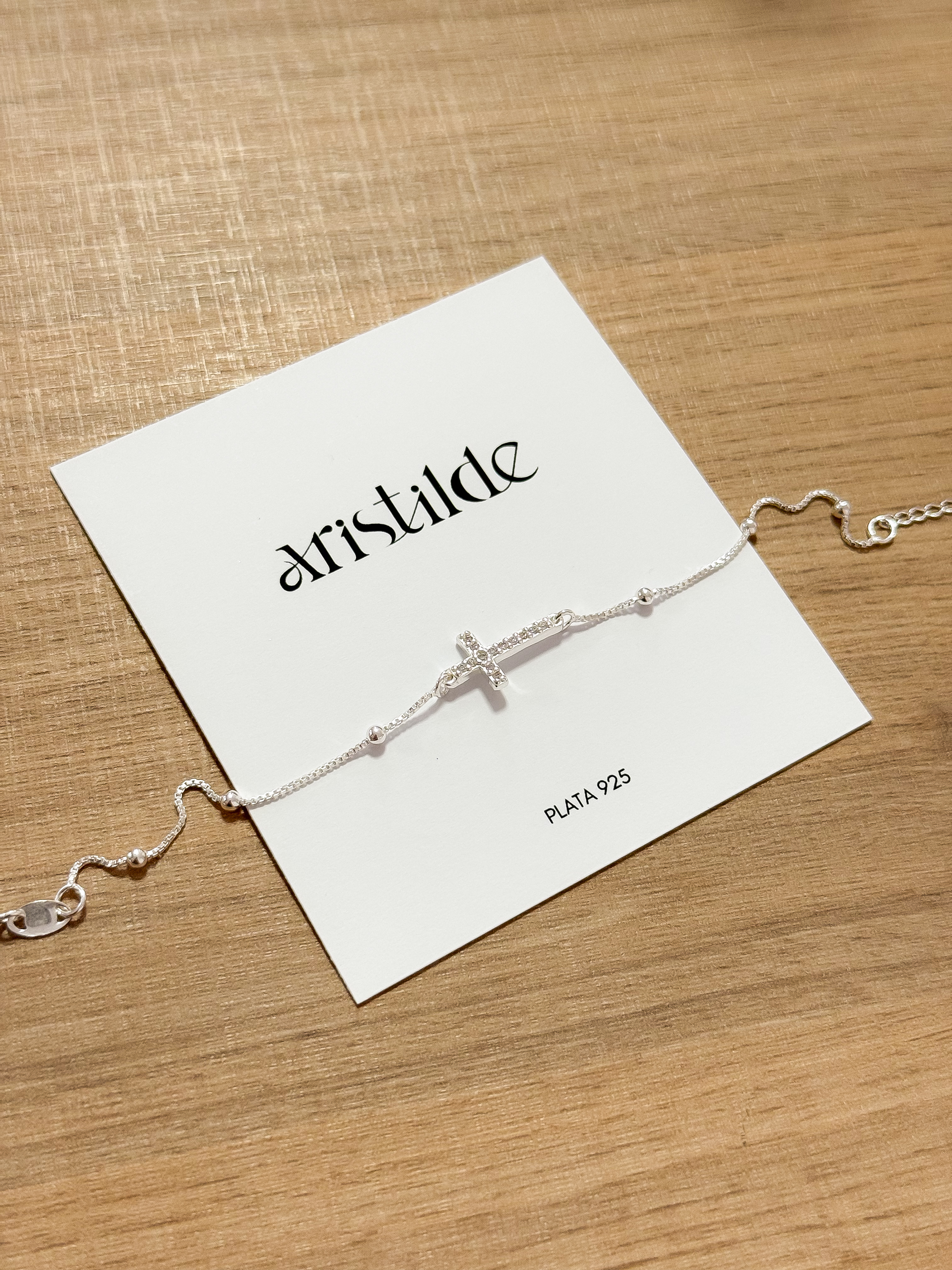 Pulsera CRUZ | plata 925