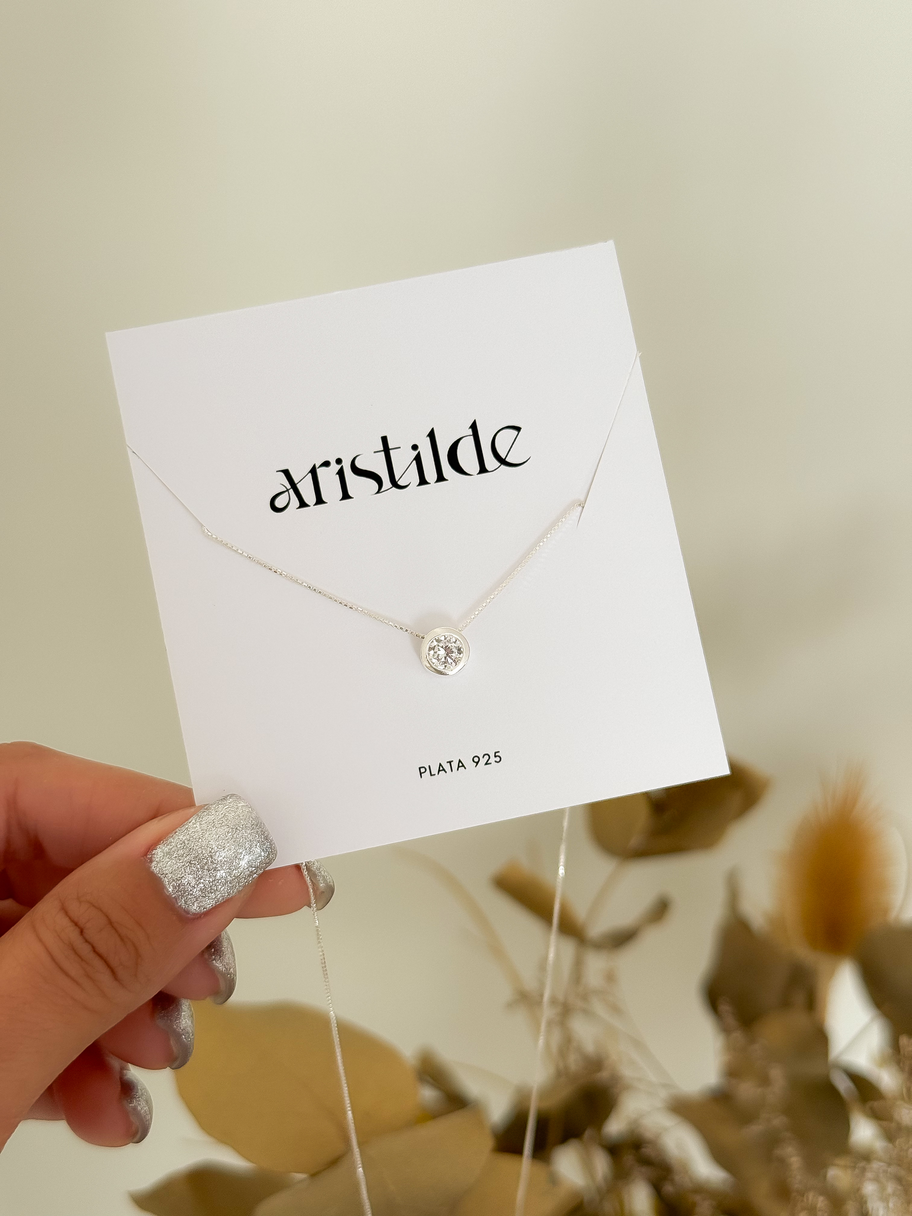 Collar PUNTO DE LUZ - 6mm | plata 925