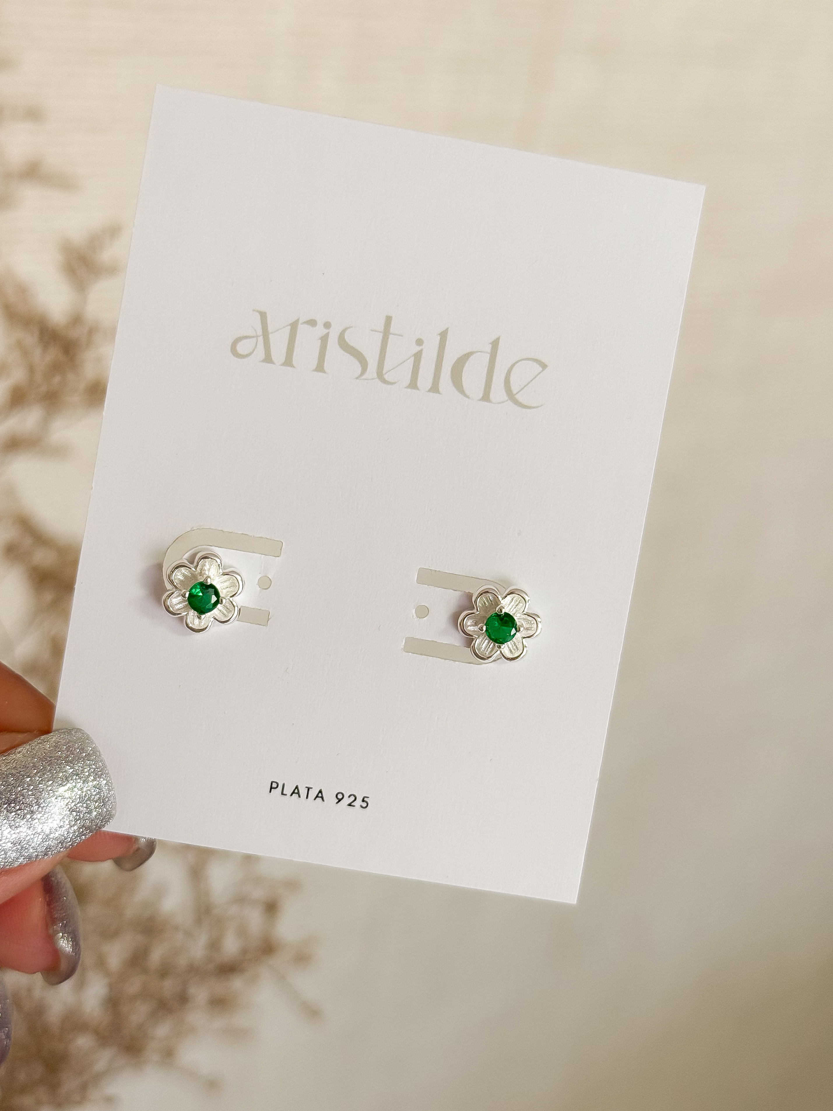 Caravanas FLORCITA | plata 925