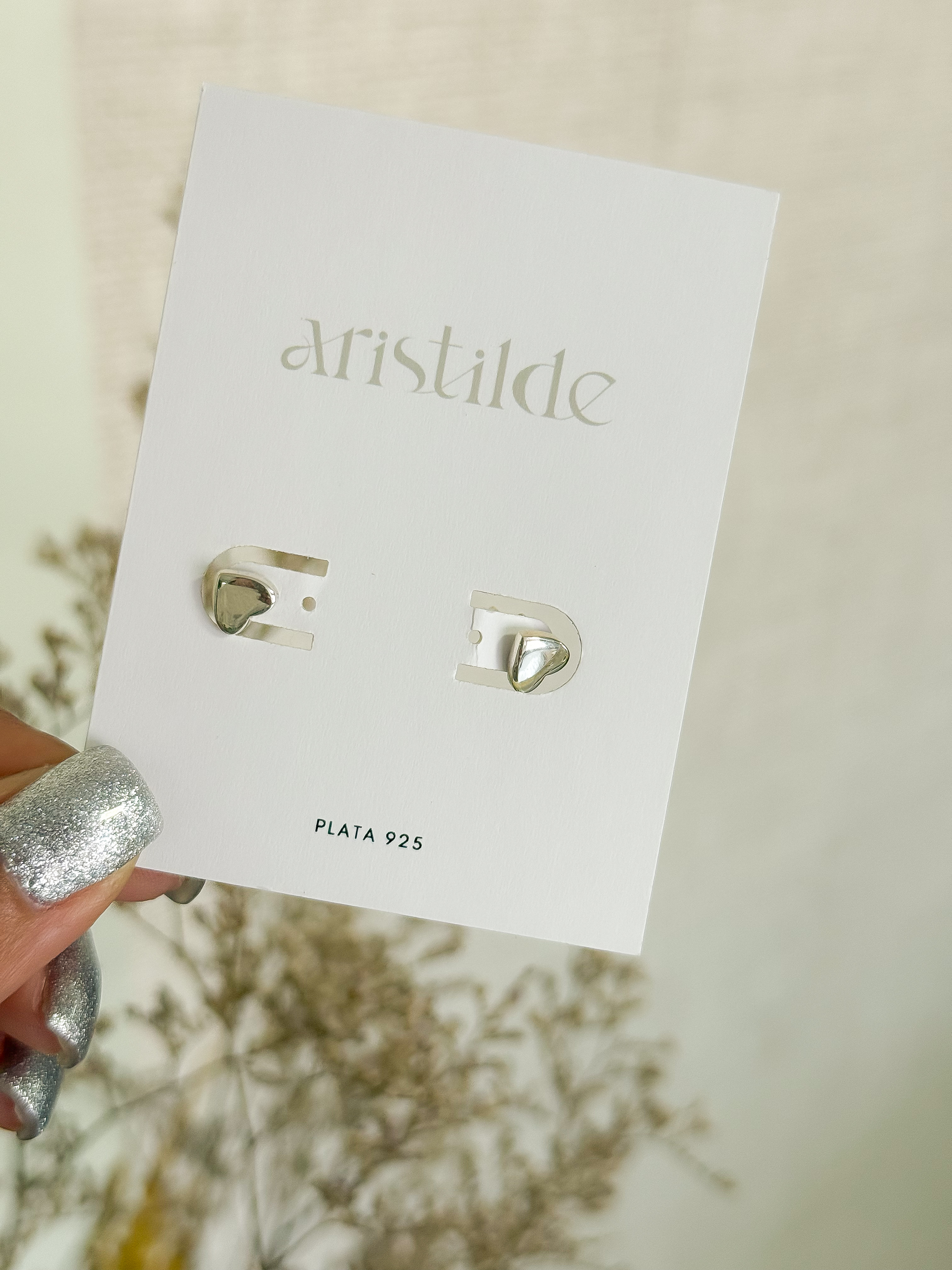 Caravanas CORAZON | plata 925