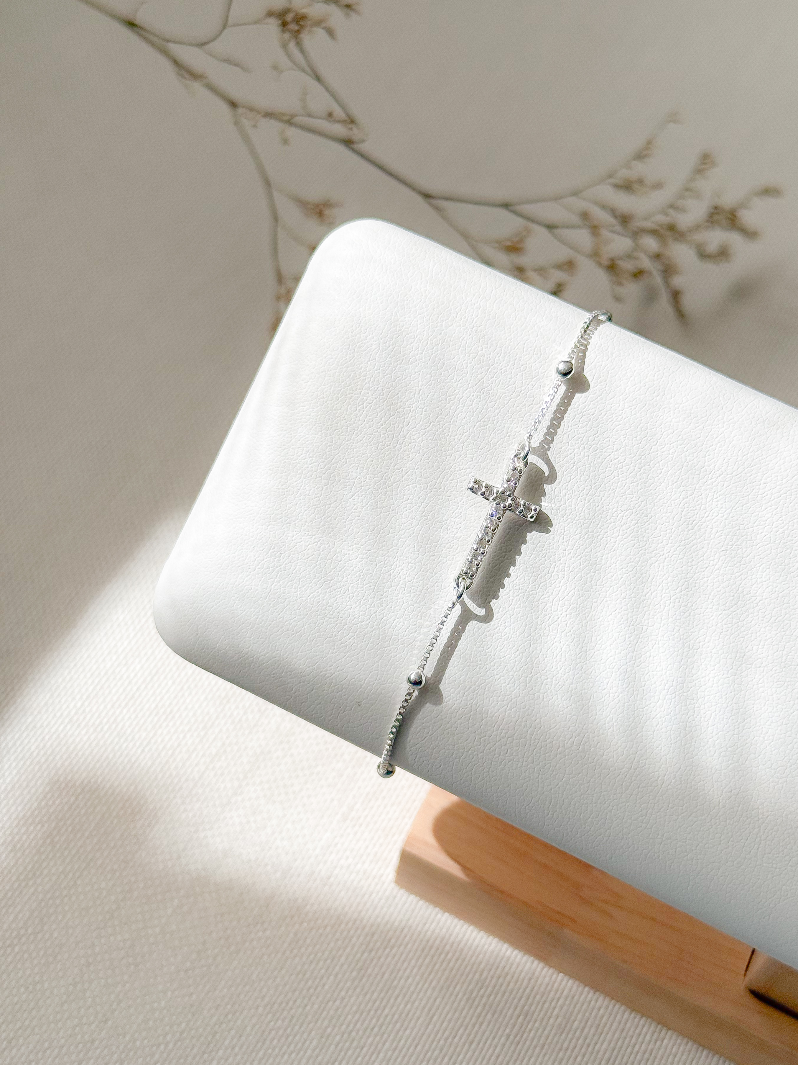 Pulsera CRUZ | plata 925