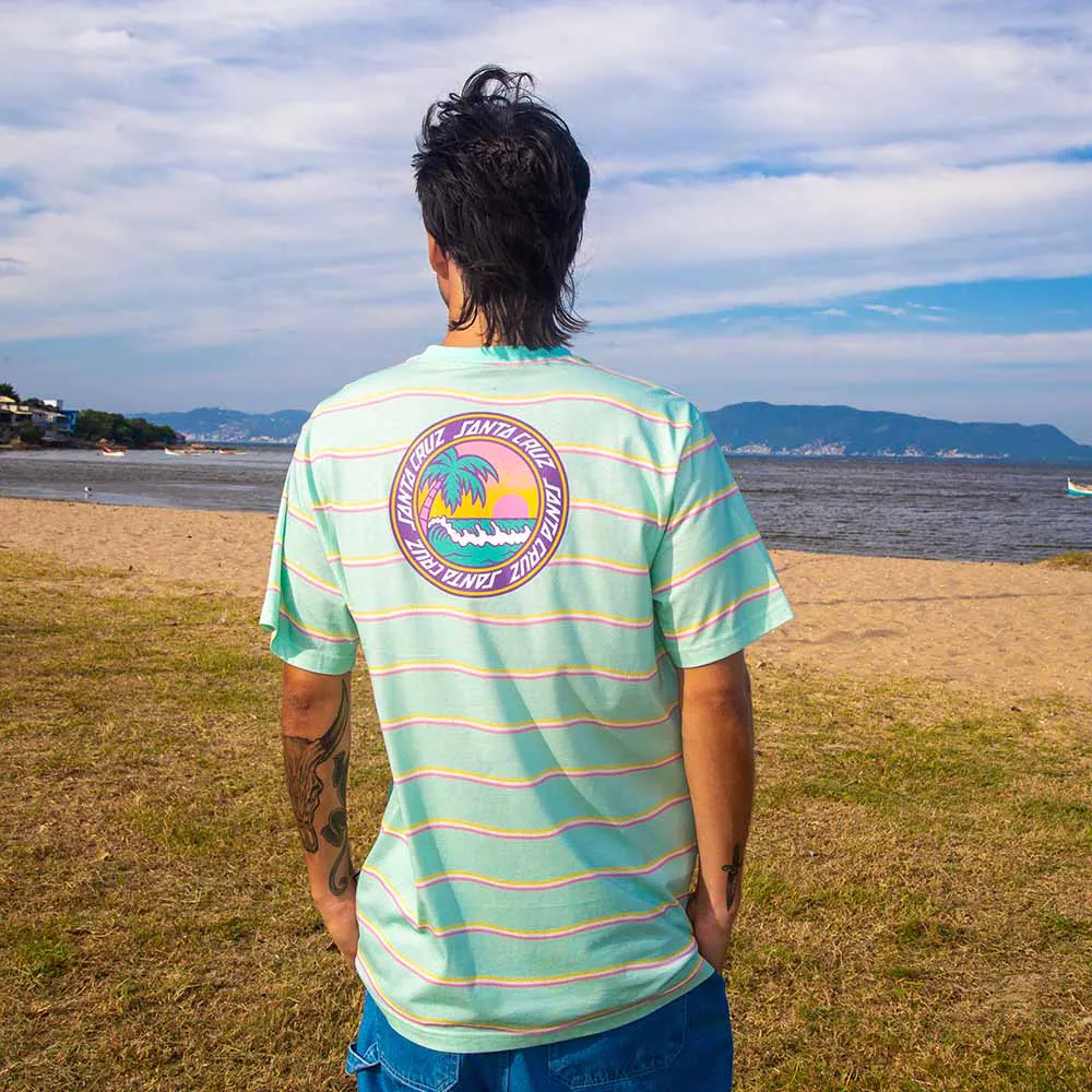 Remera Santa Cruz Paradise – Verde Agua
