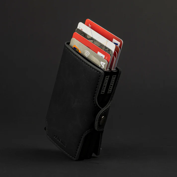 Billetera Baleine Double Kansas – Full Black