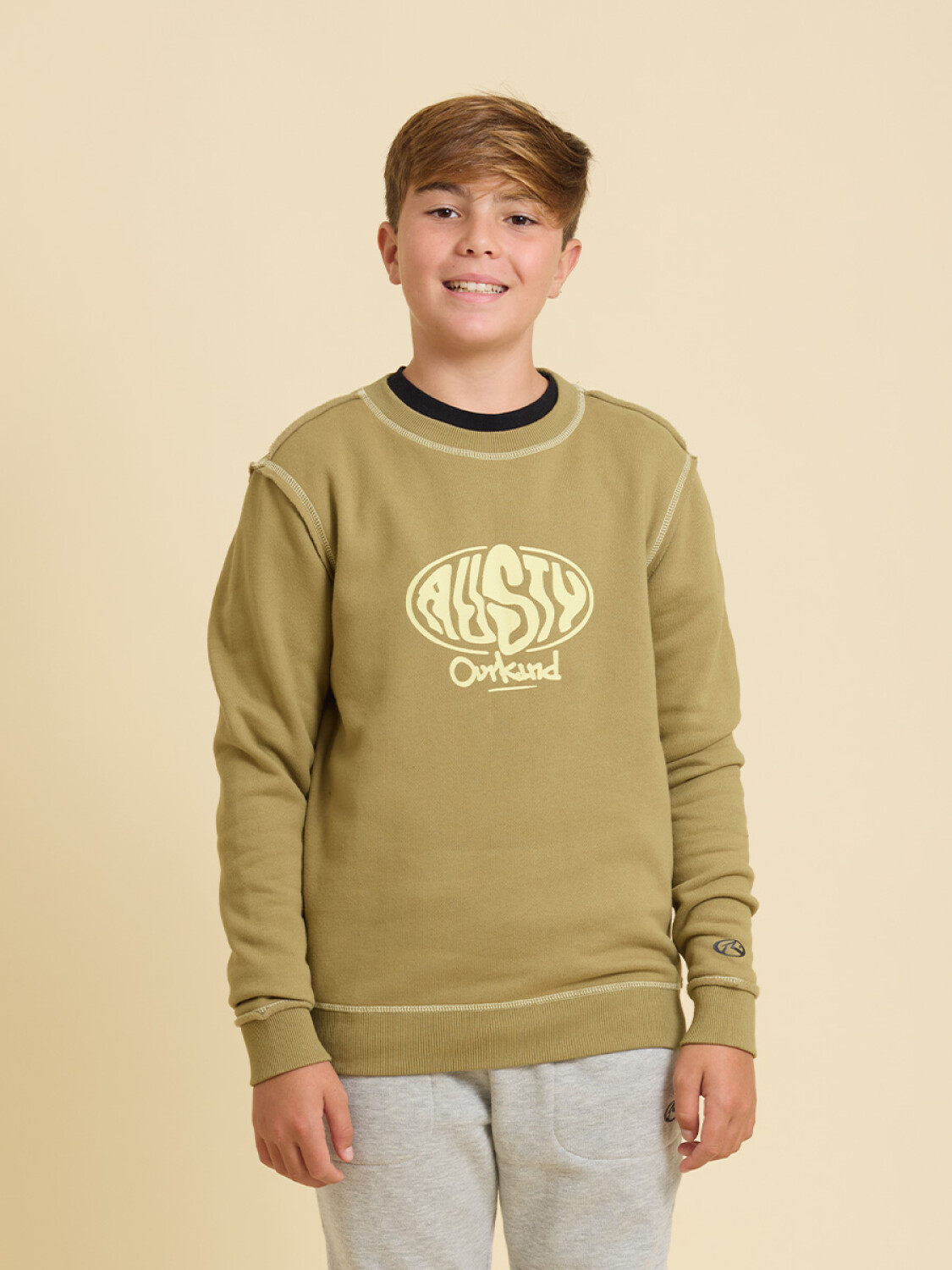 Buzo Rusty Carmo Niños – Verde