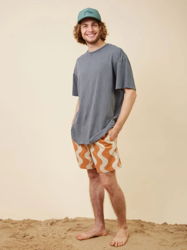 Remera Rusty Deico – Gris
