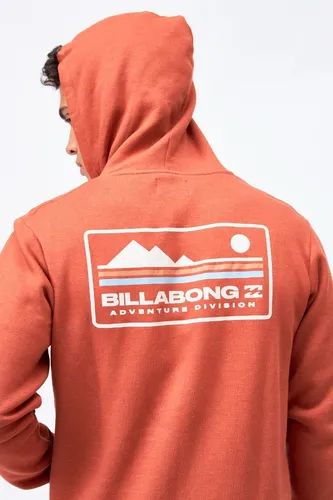 Canguro Billabong Range Zip Hood – Naranja