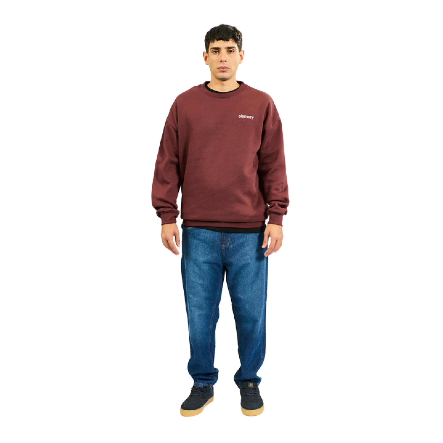 Buzo Element Cornell Over Crew – Ladrillo