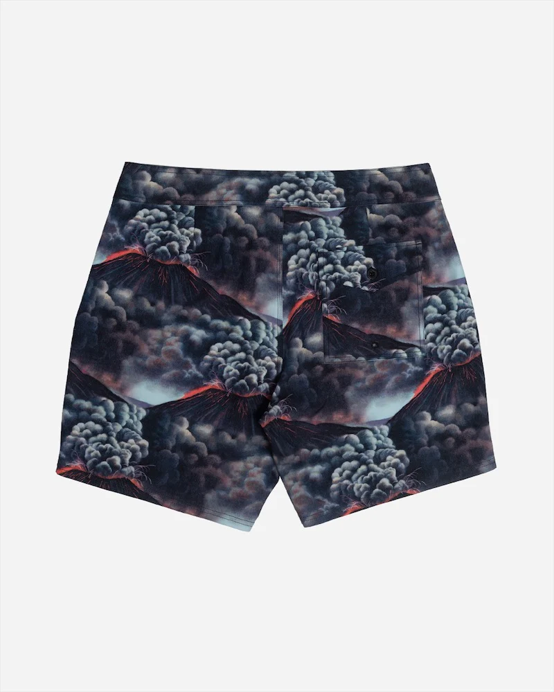 Boardshort Lost Deathwish Go Off Smoke - Black