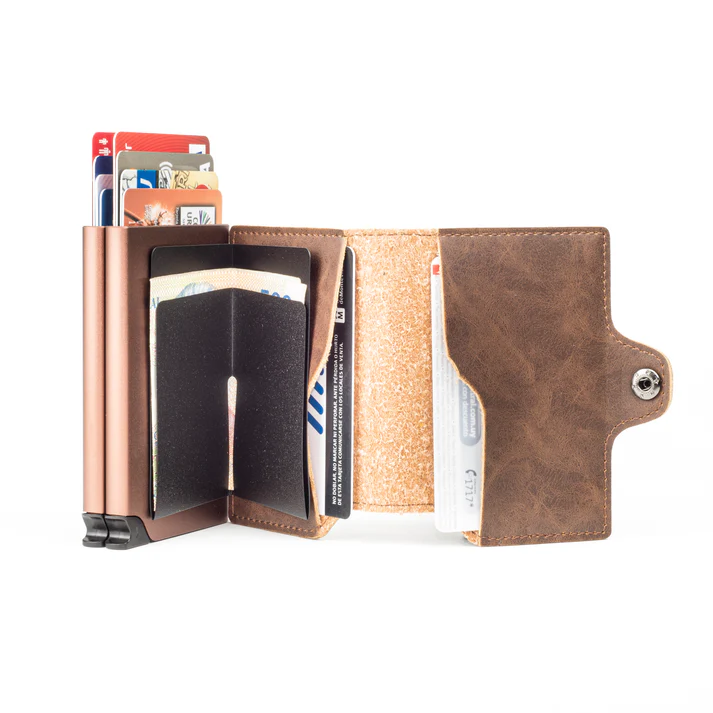 Billetera Baleine Double Kansas – Pard Brown