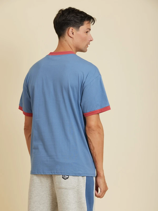 Remera Rusty Runel – Azul