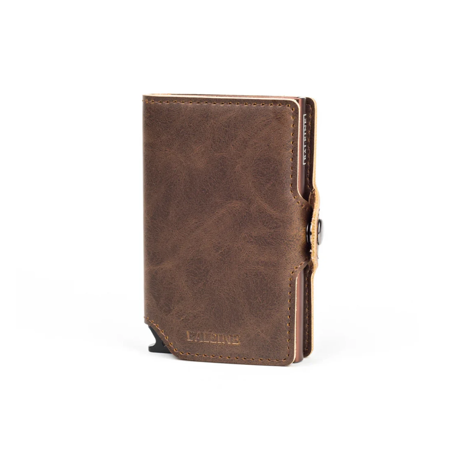Billetera Baleine Kansas Zipper Collection – Parad Brown