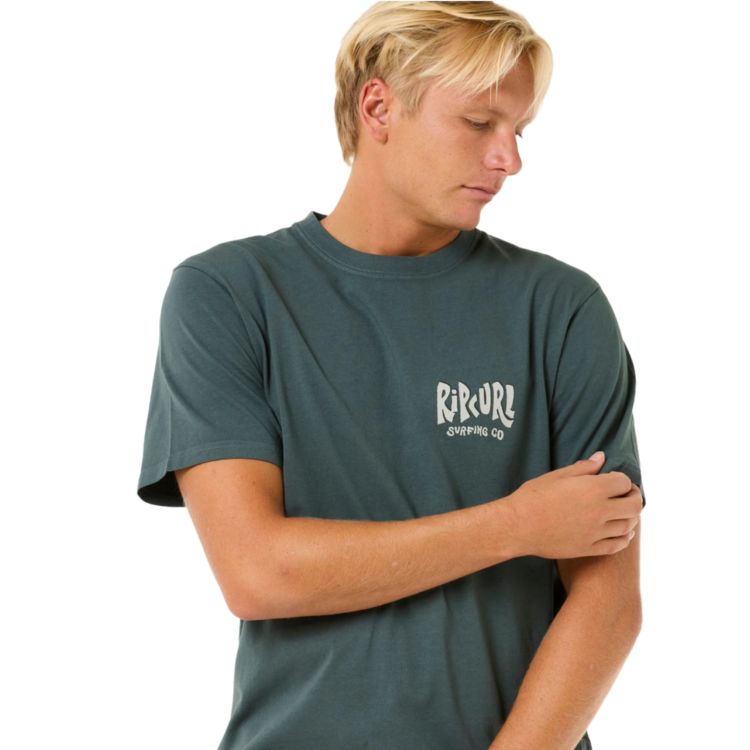 Remera Rip Curl Shield Tee – Gris