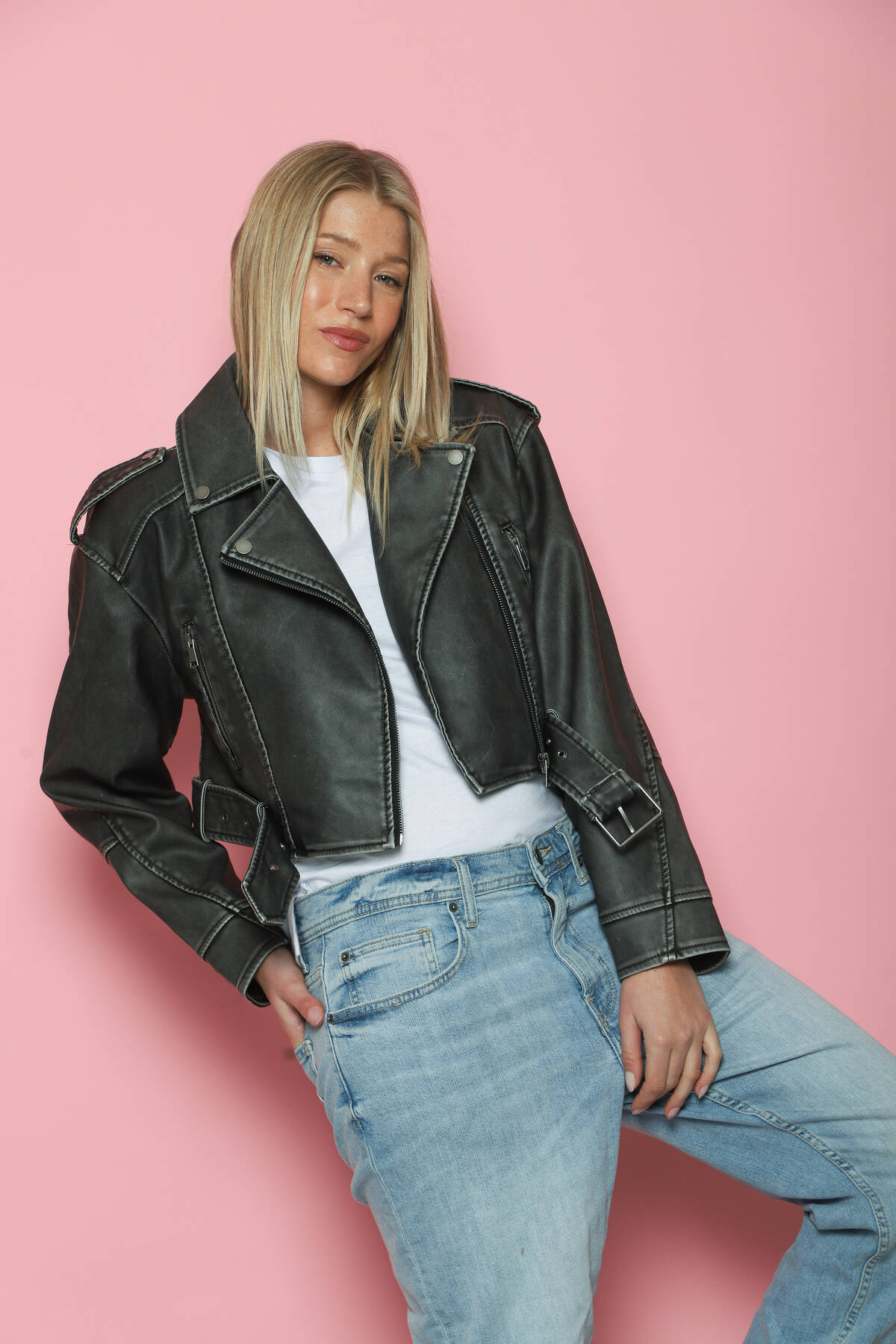 Campera Rev Ecocuero