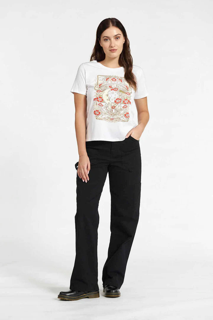 Remera Billabong Midnight – Blanca