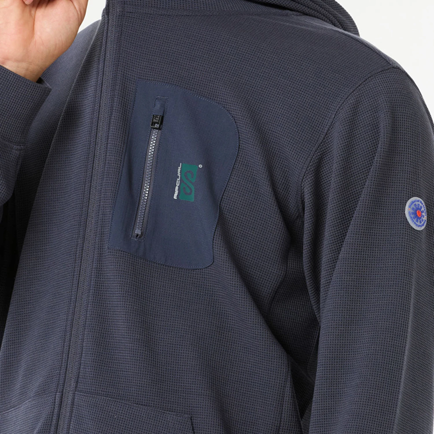 Canguro Rip Curl Vaporcool Search Zip Thru – Azul