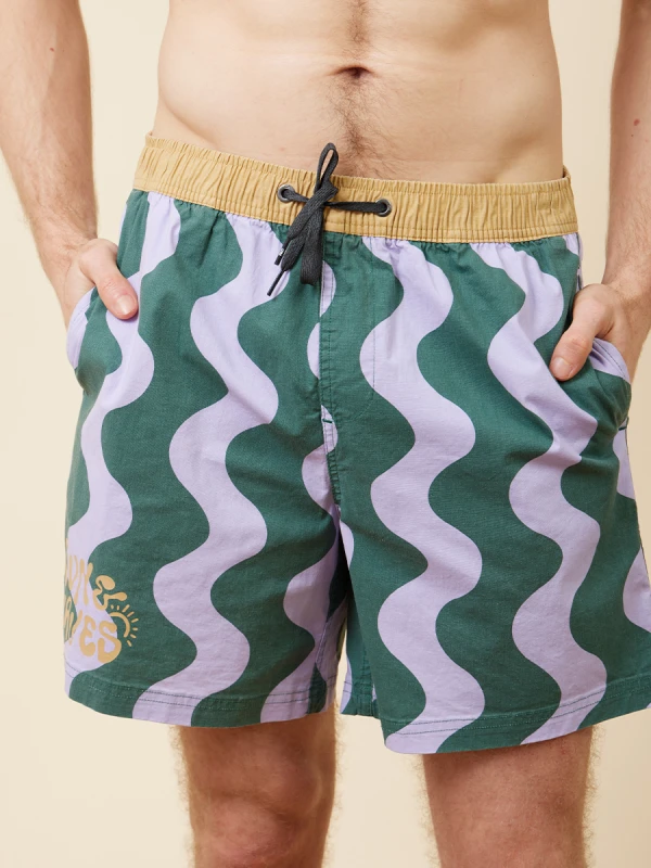 Short Volley Rusty Paddy – Verde