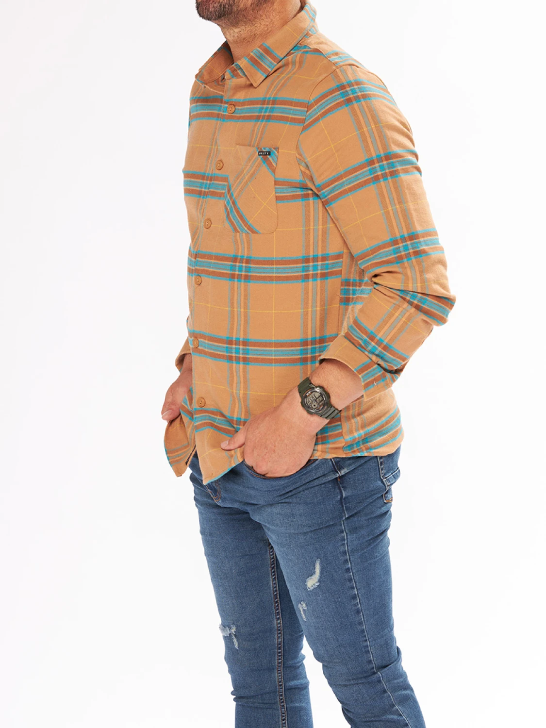 Camisa Rusty Tago – Marron