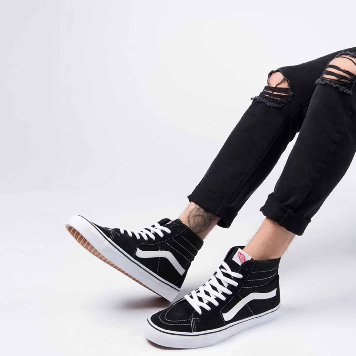 Vans Sk8-Hi – Black/White