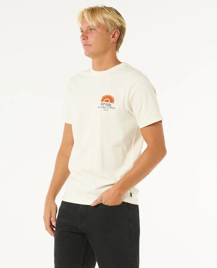 Remera Rip Curl Keep On Trucking – Blanca