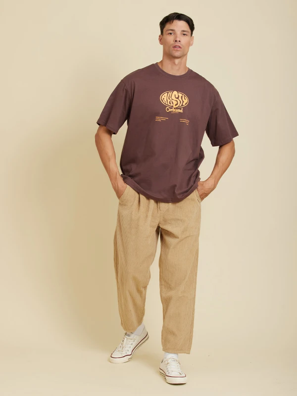 Remera Rusty Azores – Marron