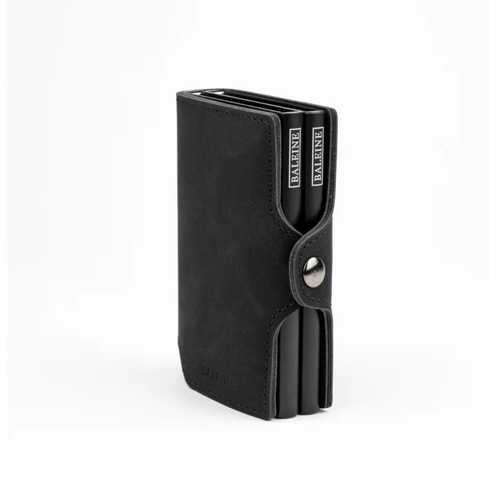 Billetera Baleine Double Kansas – Full Black