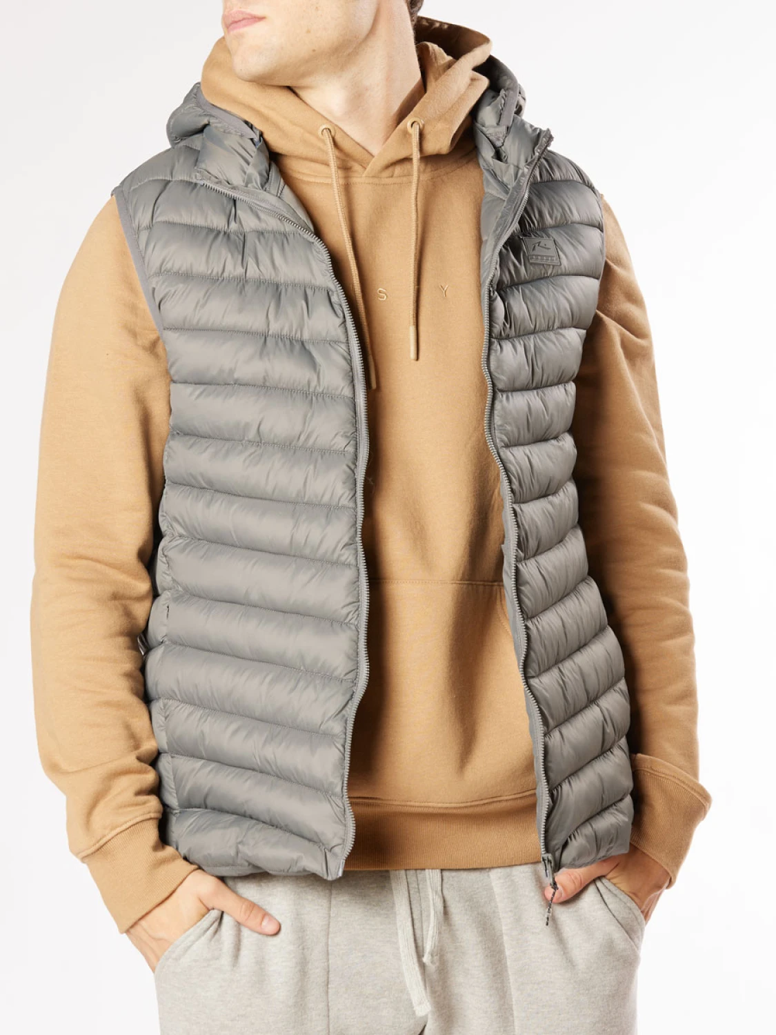 Chaleco Rusty Rodeo – Gris