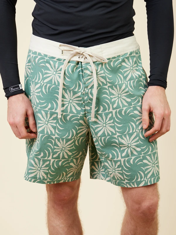 Boardshort Rusty Gaios – Verde