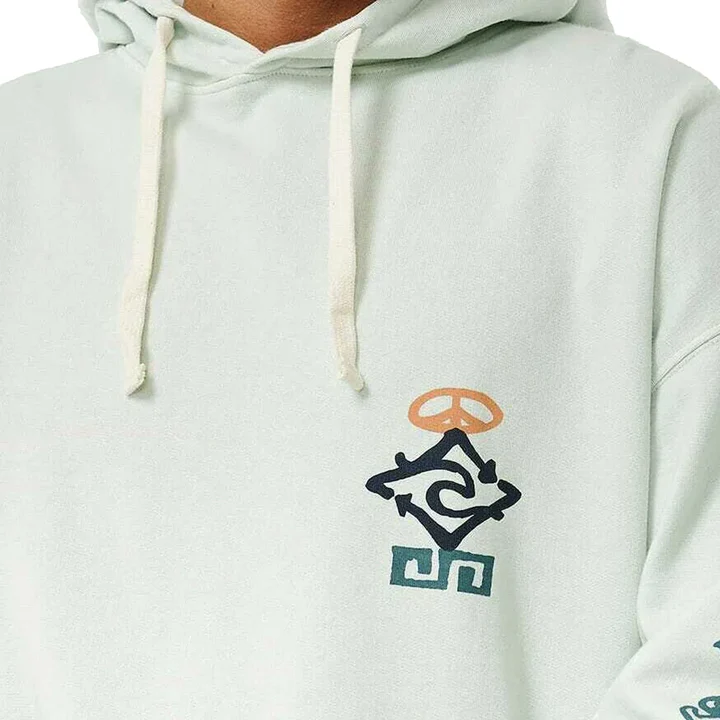 Canguro Rip Curl SWC Peace hood – Menta