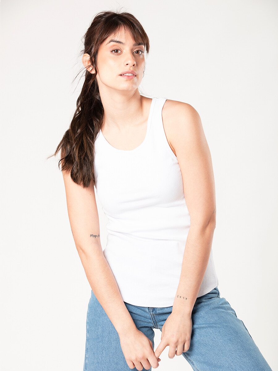 Musculosa Rev Nusa – Blanco