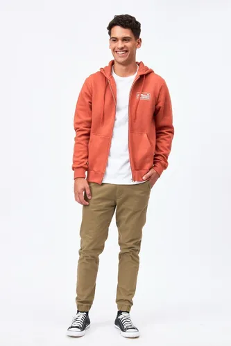 Canguro Billabong Range Zip Hood – Naranja