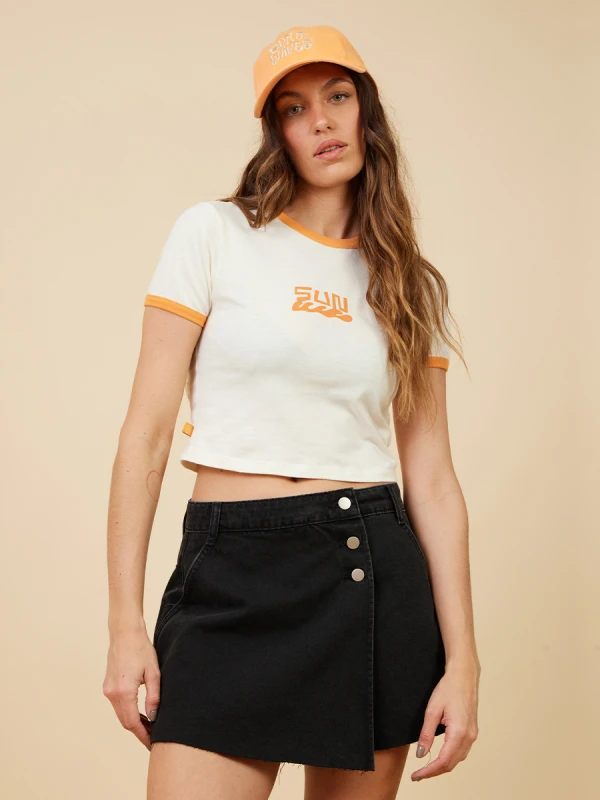 Short Rusty Pollera Odra – Negro