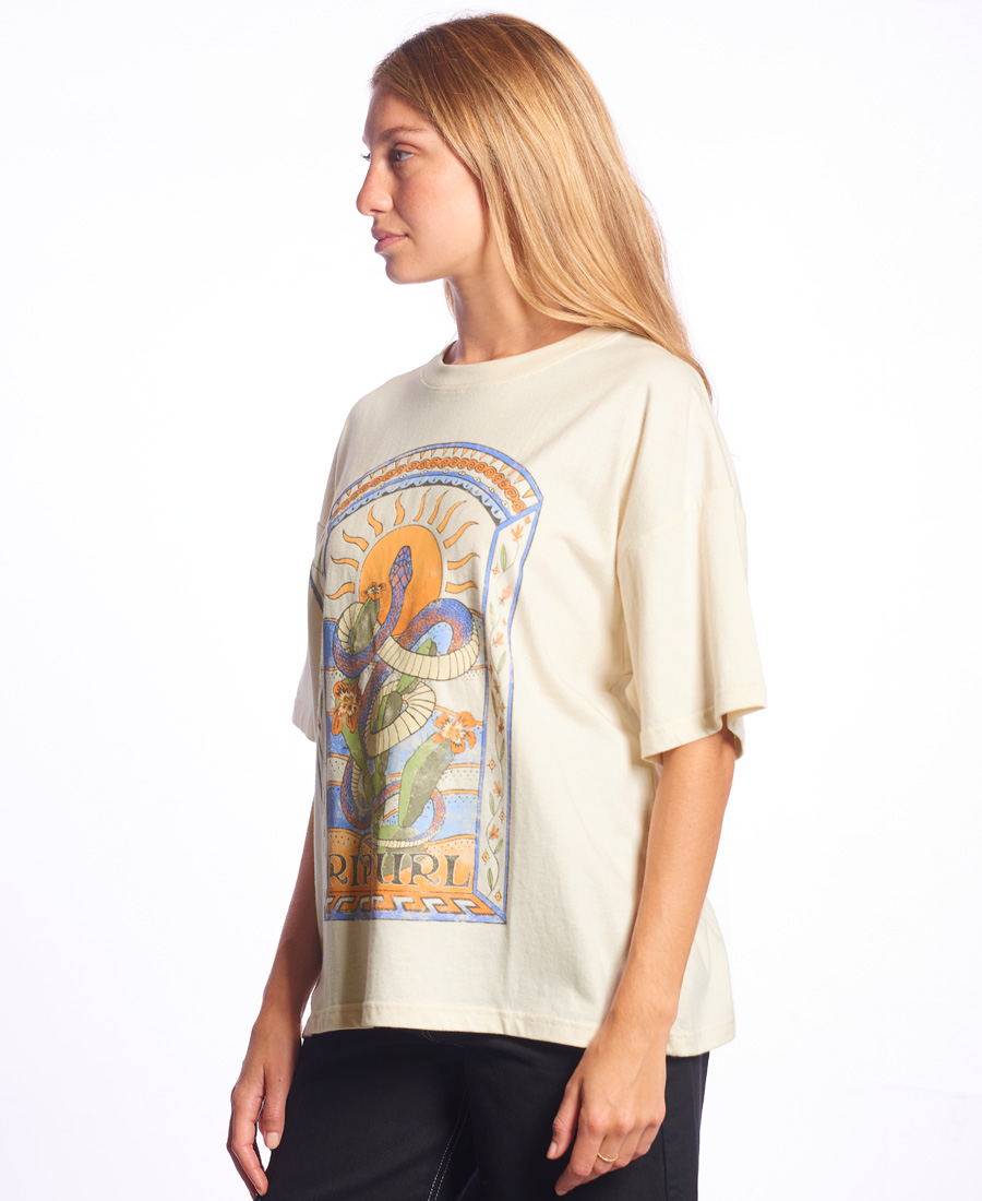 Remera Rip Curl Loose Solar – Bone