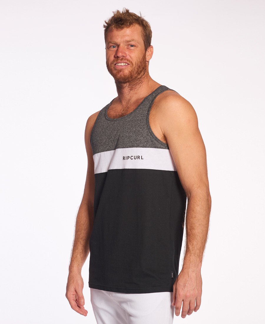 Musculosa Rip Curl Under Tow Panel – Gris
