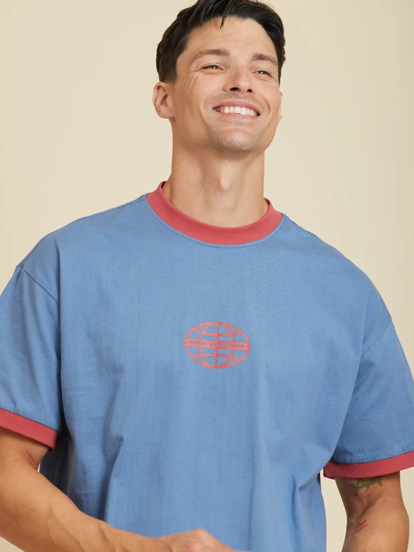 Remera Rusty Runel – Azul