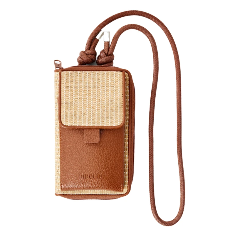Billetera Rip Curl Premium Straw Phone Wallet