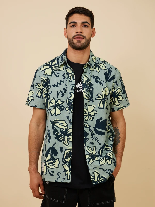 Camisa Rusty Jolt – Verde