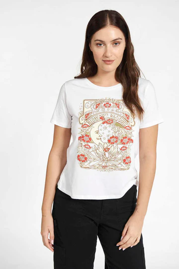 Remera Billabong Midnight – Blanca