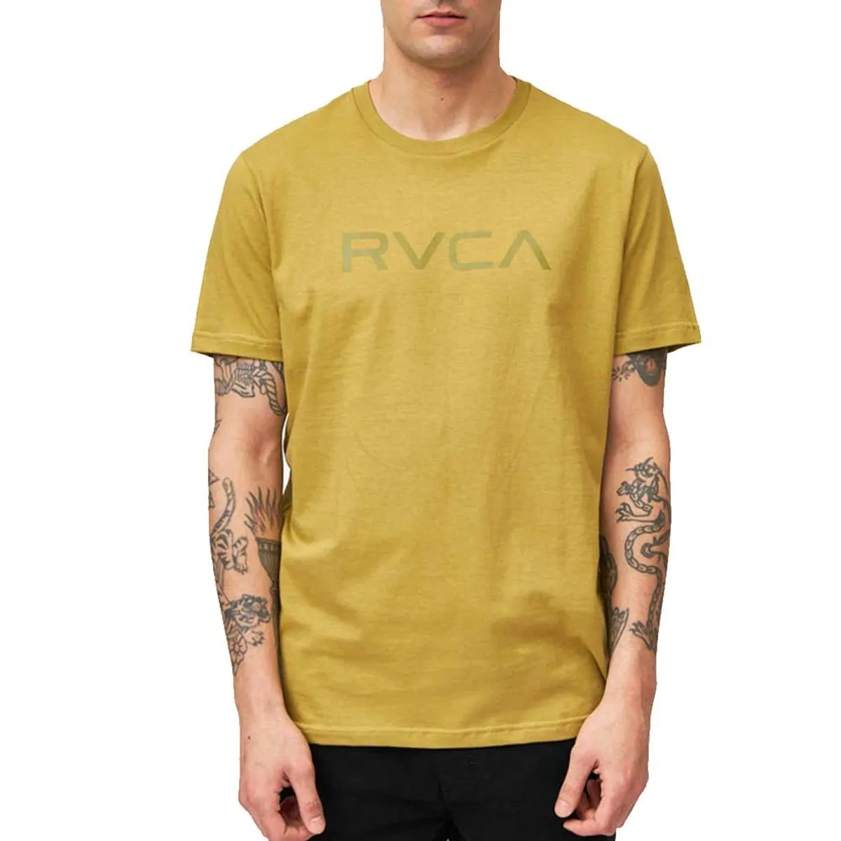 Remera RVCA Mid Tee – Verde Musgo