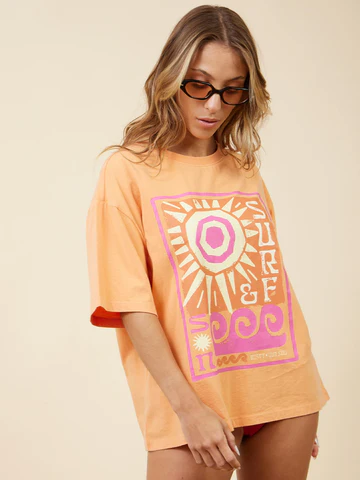 Remera Rusty Baku – Naranja
