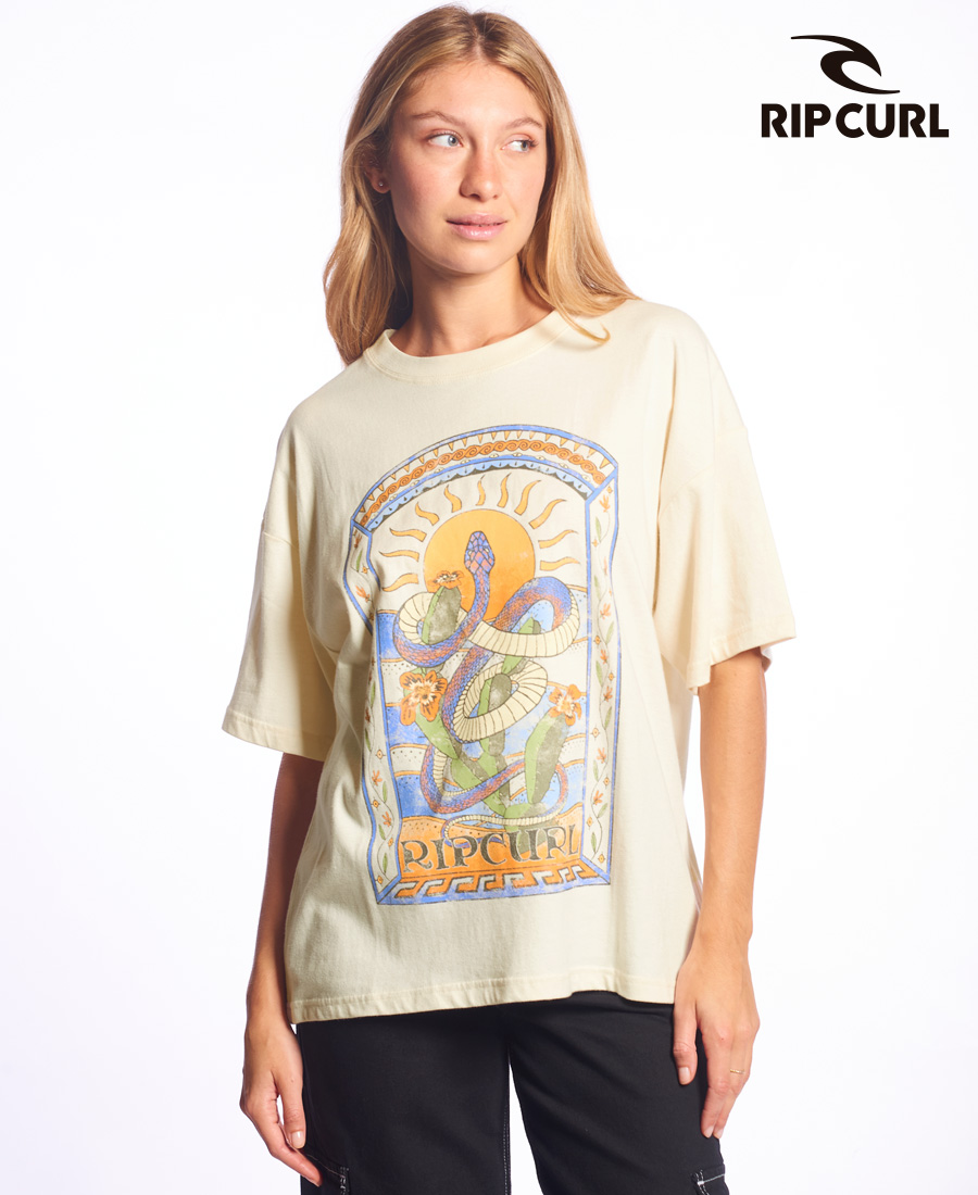 Remera Rip Curl Loose Solar – Bone