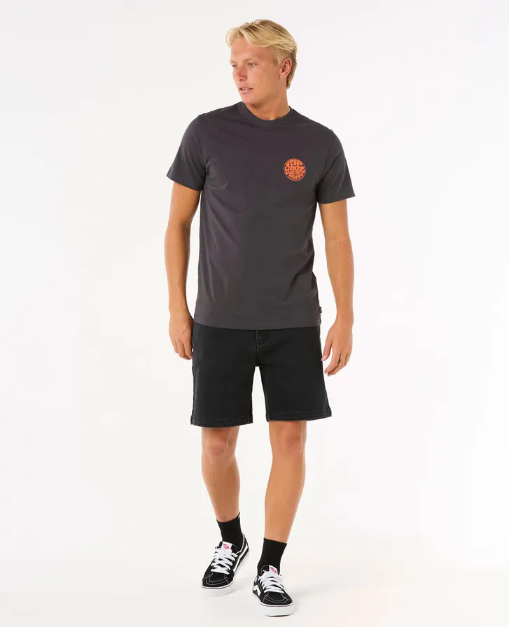 Remera Rip Curl Wetty Icon – Gris