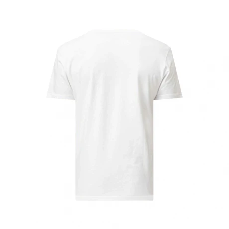Remera RVCA Mid Tee – Blanco Naranja
