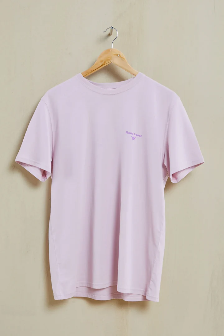 Remera Hang Loose Over Orch – Rosado