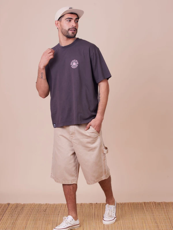 Remera Rusty Saites – Gris Oscuro