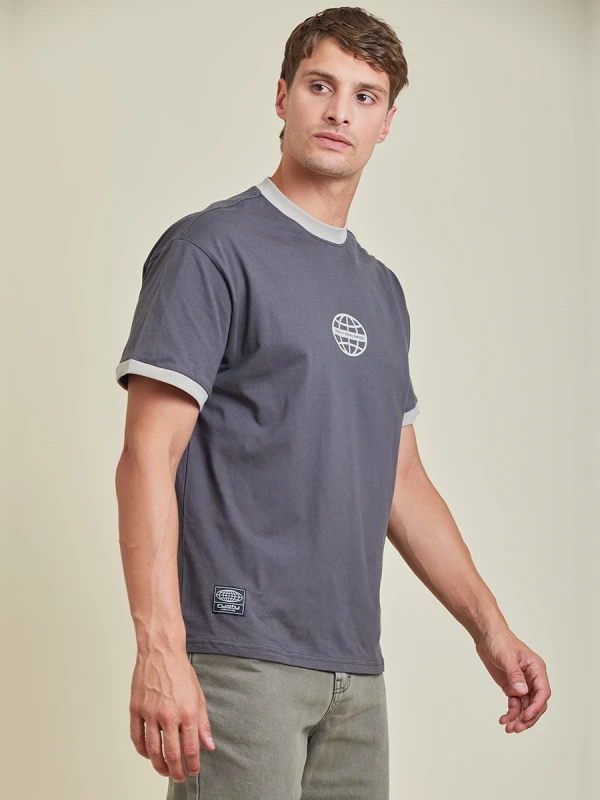 Remera Rusty Runel – Gris