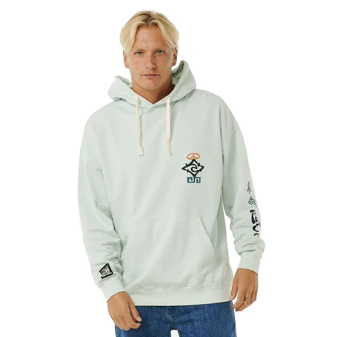 Canguro Rip Curl SWC Peace hood – Menta
