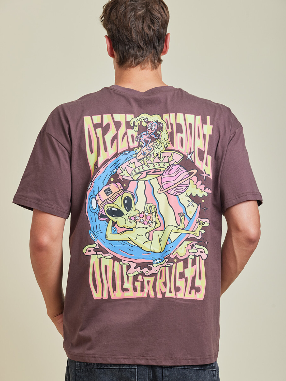 Remera Rusty Julen – Marron