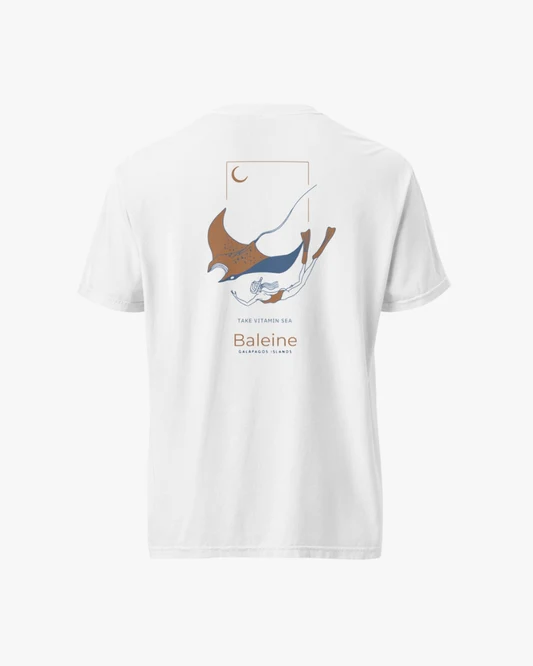 Remera Baleine Manta – Blanca