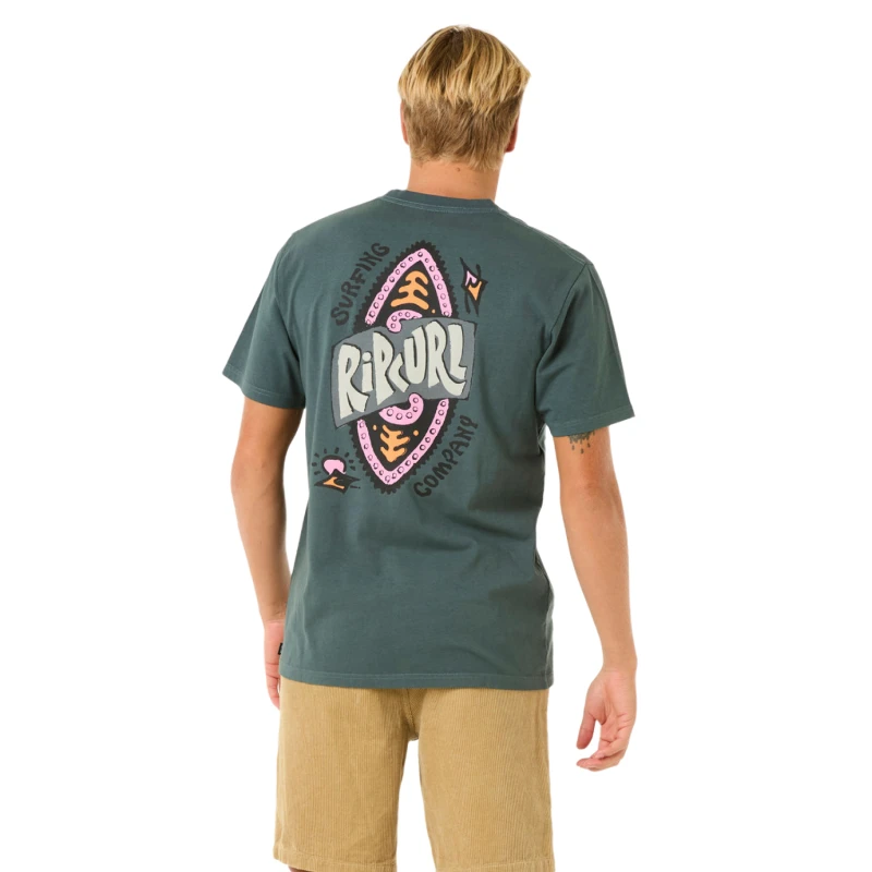 Remera Rip Curl Shield Tee – Gris